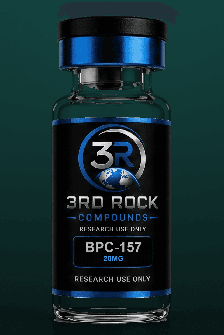 BPC-157 20MG research vial, 3rd Rock Compounds