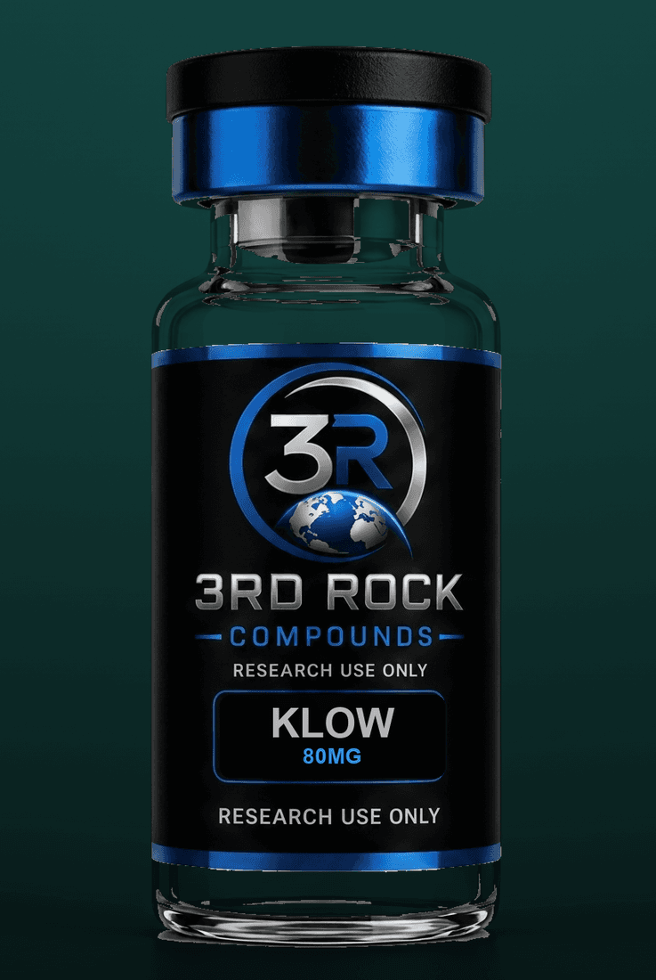 KLOW 80MG research vial, 3rd Rock Compounds