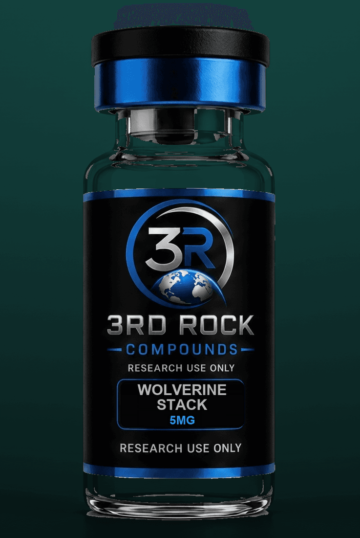 WOLVERINE STACK 5MG research vial, 3rd Rock Compounds